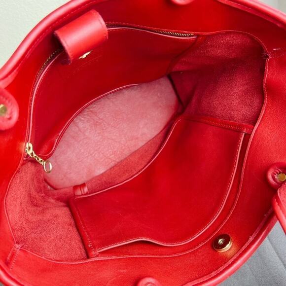 NEW! Coach vintage Legacy Large Shopper in Red 9090 - Picture 12 of 12